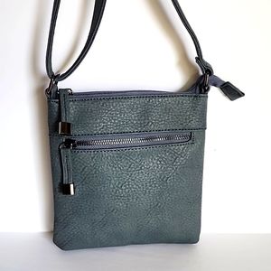 Mia & Luca Gray Crossbody Bag